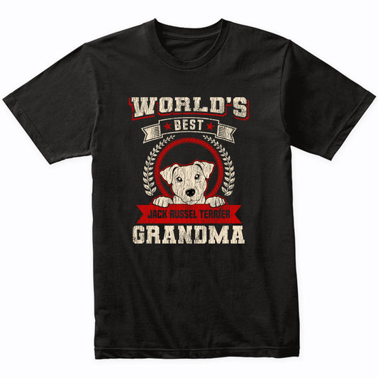 World's Best Jack Russell Terrier Grandma Dog Breed T-Shirt