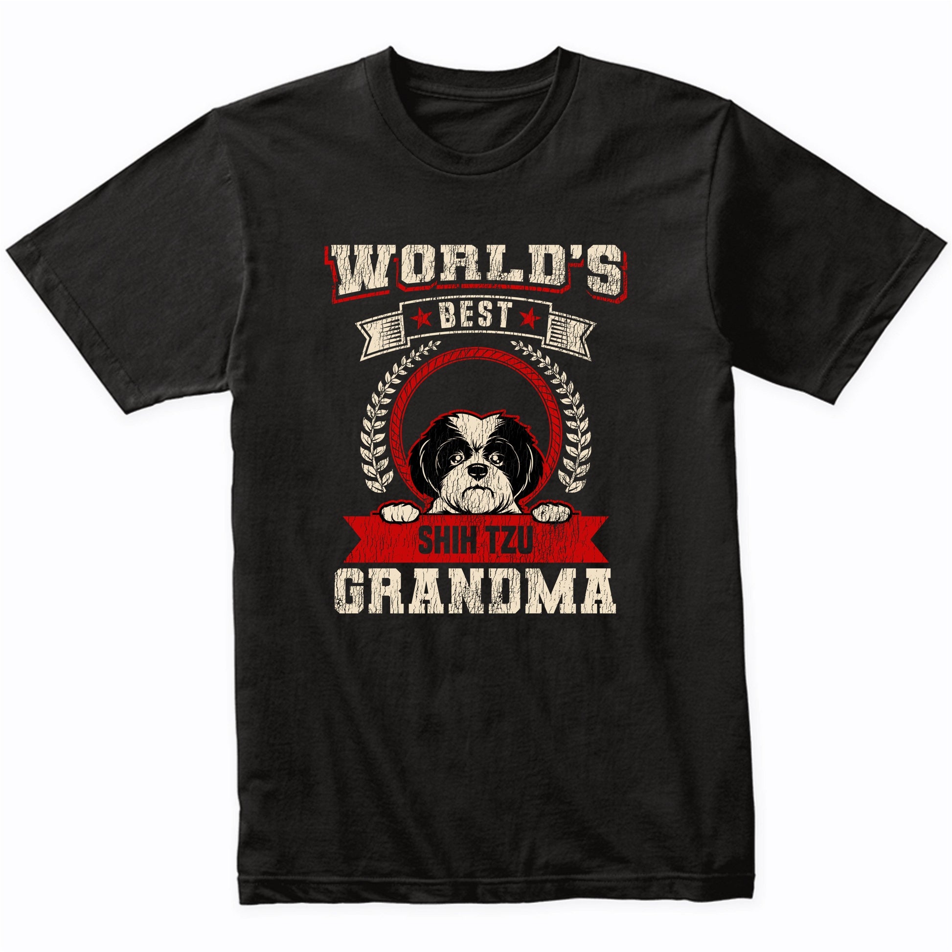 World's Best Shih Tzu Grandma Dog Breed T-Shirt