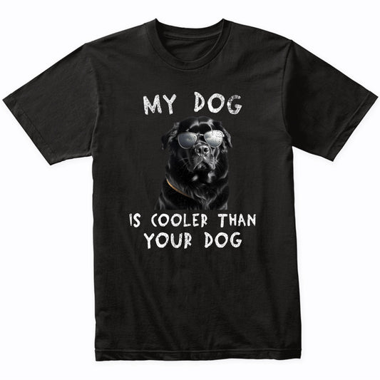 Newfoundland My Dog Is Cooler Than Your Dog Funny Dog Owner T-Shirt