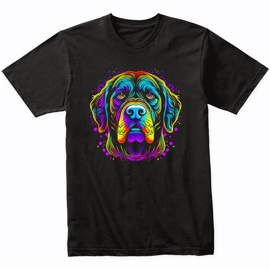 Colorful Bright Greater Swiss Mountain Dog Vibrant Dog Art T-Shirt