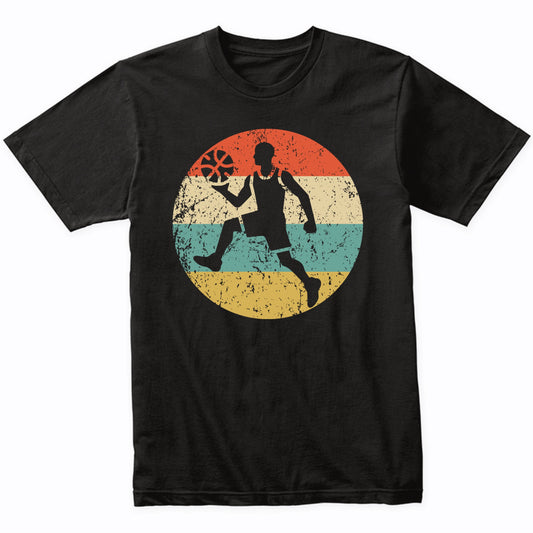 Retro Basketball Player Vintage Style Basketball T-Shirt