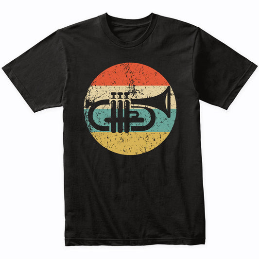 Retro Trumpet Vintage Style Musician Musical Instrument T-Shirt