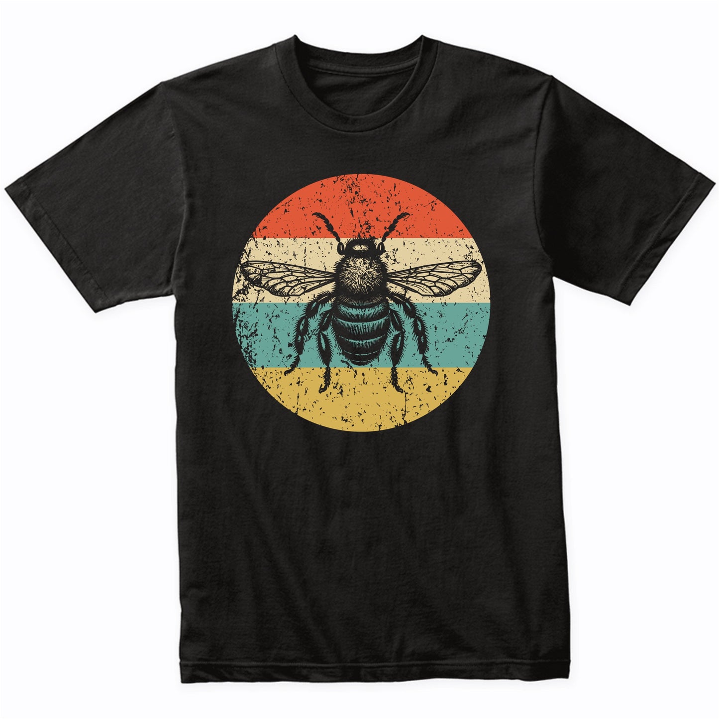 Retro Honey Bee Vintage Style Beekeeper T-Shirt