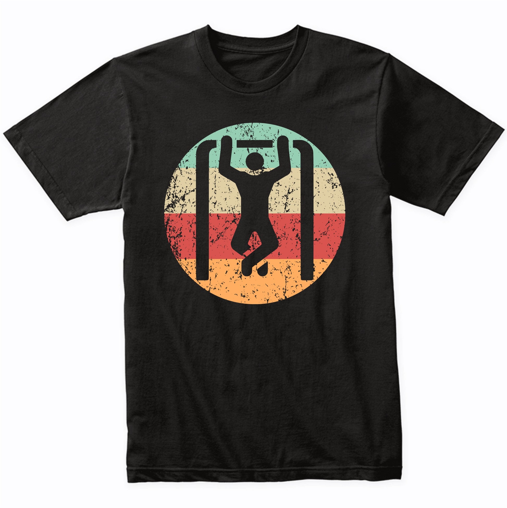 Retro Pull Ups Vintage Style Fitness Personal Trainer T-Shirt