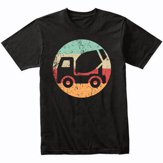 Retro Cement Truck Vintage Style Cement Truck Driver T-Shirt
