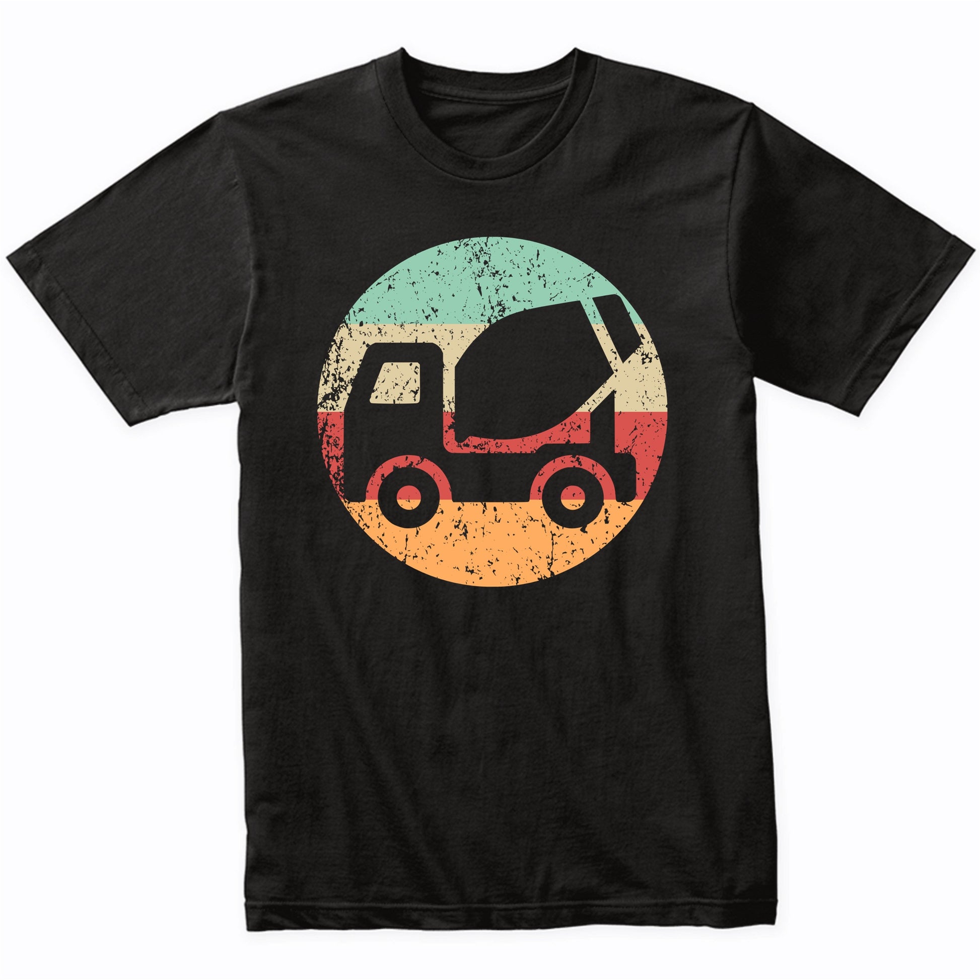 Retro Cement Truck Vintage Style Cement Truck Driver T-Shirt