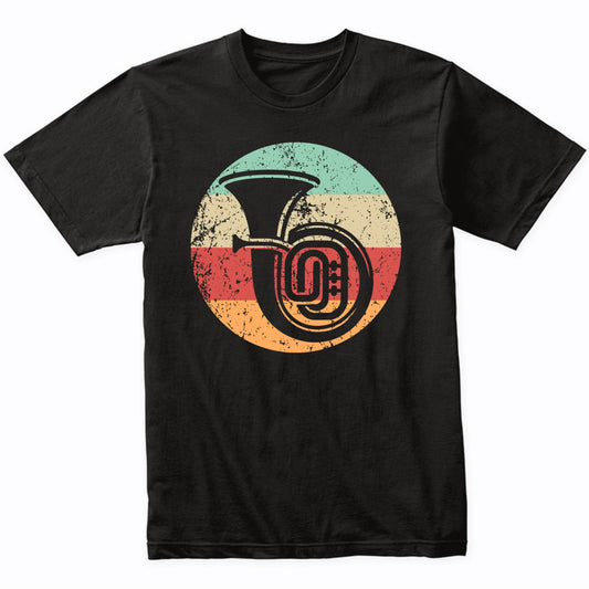 Retro Tuba Vintage Style Musician Musical Instrument T-Shirt