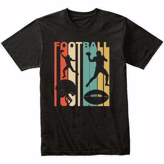 Vintage Retro 1970's Style Football T-Shirt