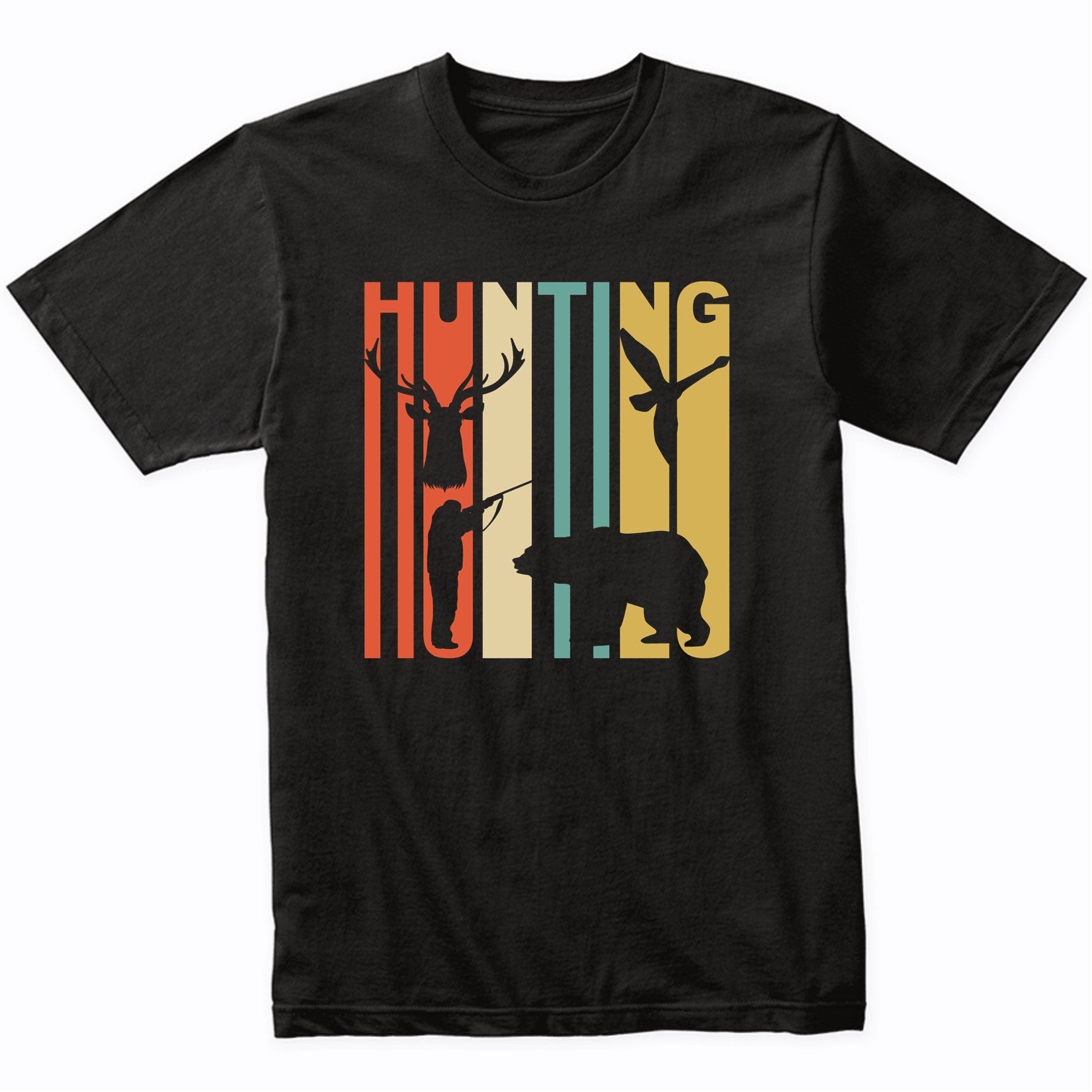 Vintage Retro 1970's Style Hunting T-Shirt