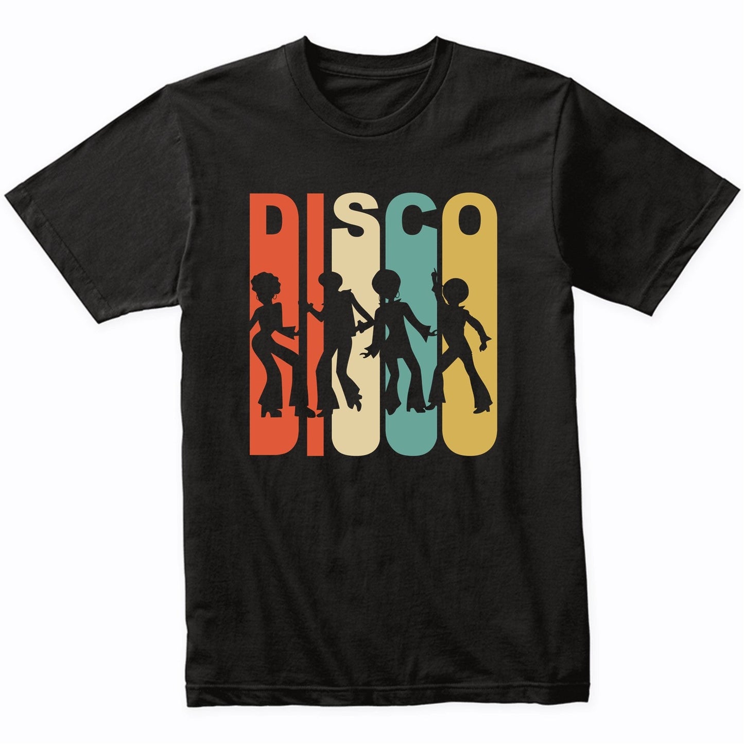 Vintage Retro 1970's Style Disco Dancers T-Shirt