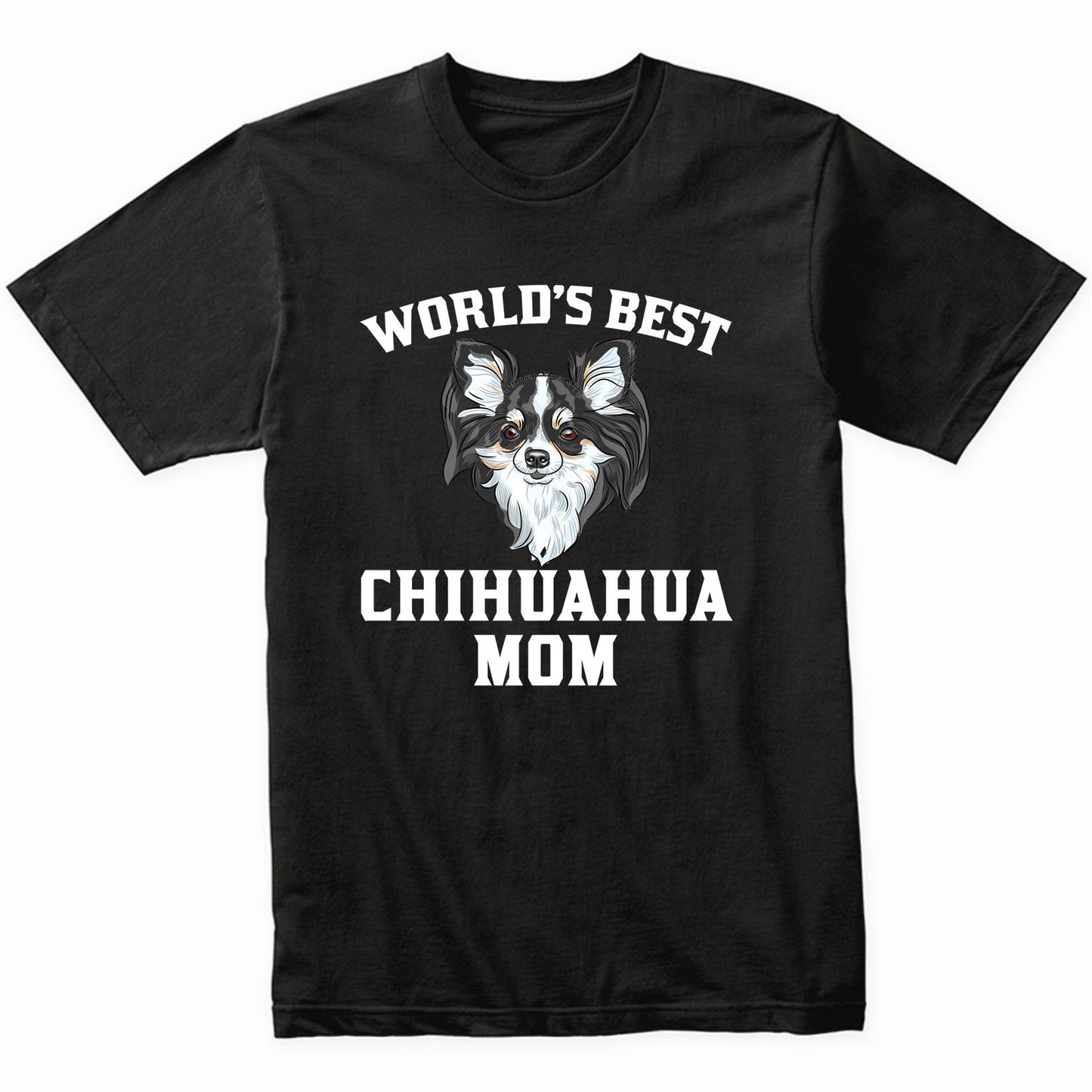 World's Best Chihuahua Mom Dog Owner Graphic T-Shirt