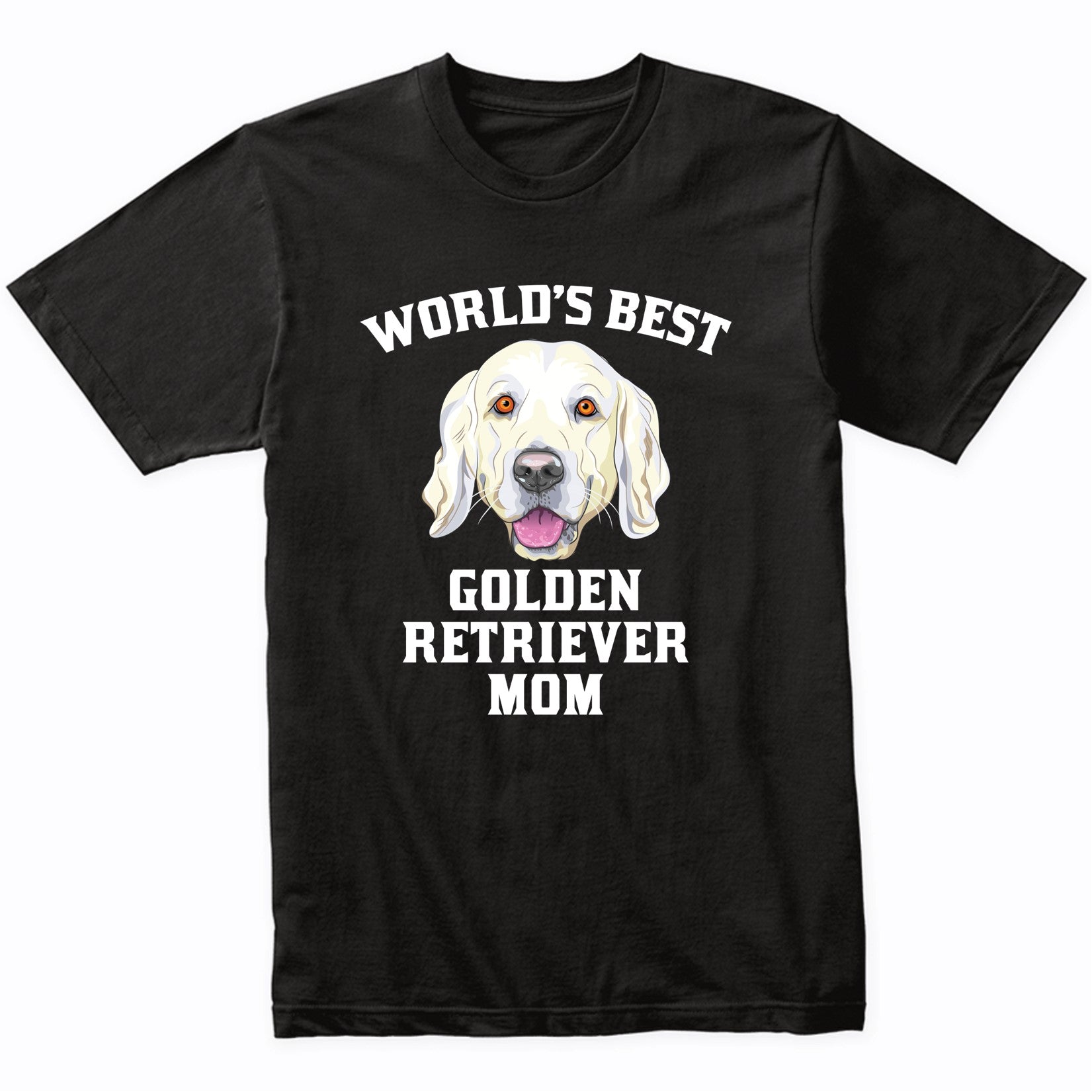 World's Best Golden Retriever Mom Dog Owner Graphic T-Shirt