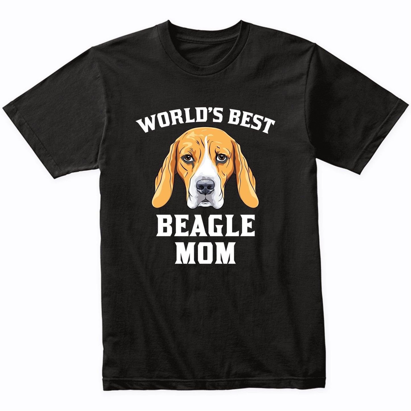 World's Best Beagle Mom Dog Owner Graphic T-Shirt