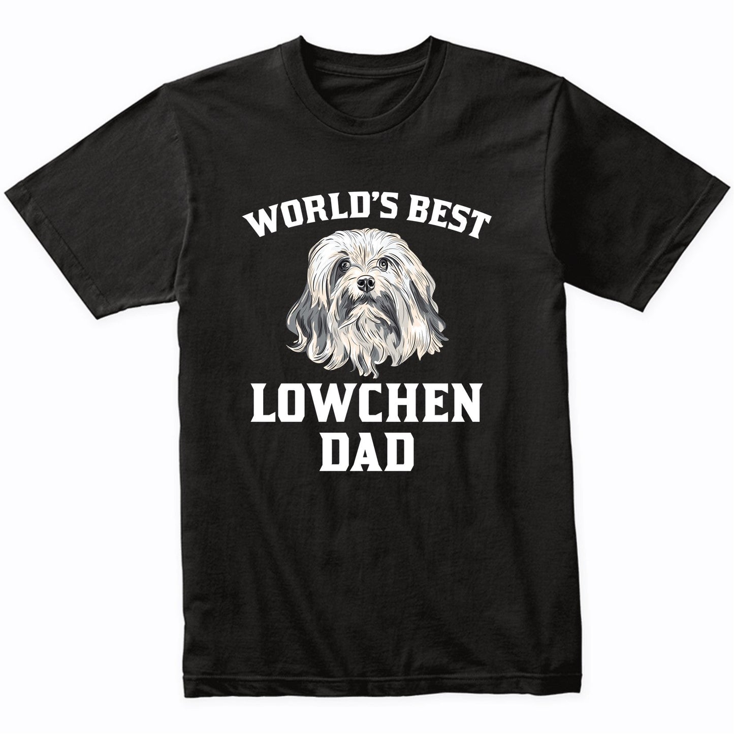 World's Best Lowchen Dad Dog Owner Graphic T-Shirt