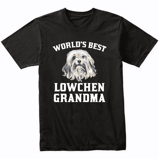World's Best Lowchen Grandma Dog Graphic T-Shirt