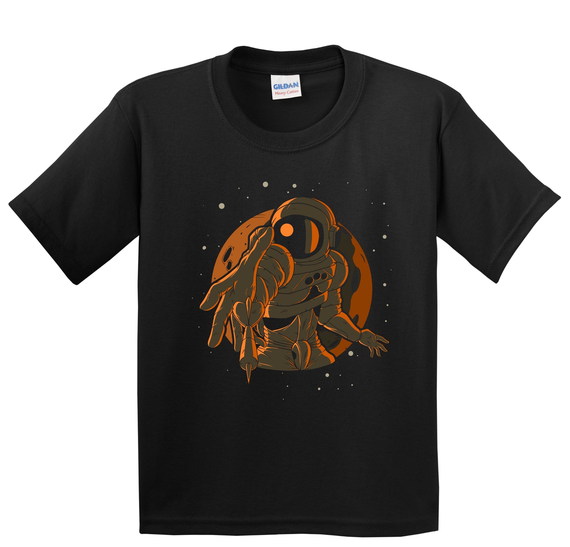 Darts Astronaut Outer Space Spaceman Kids T-Shirt