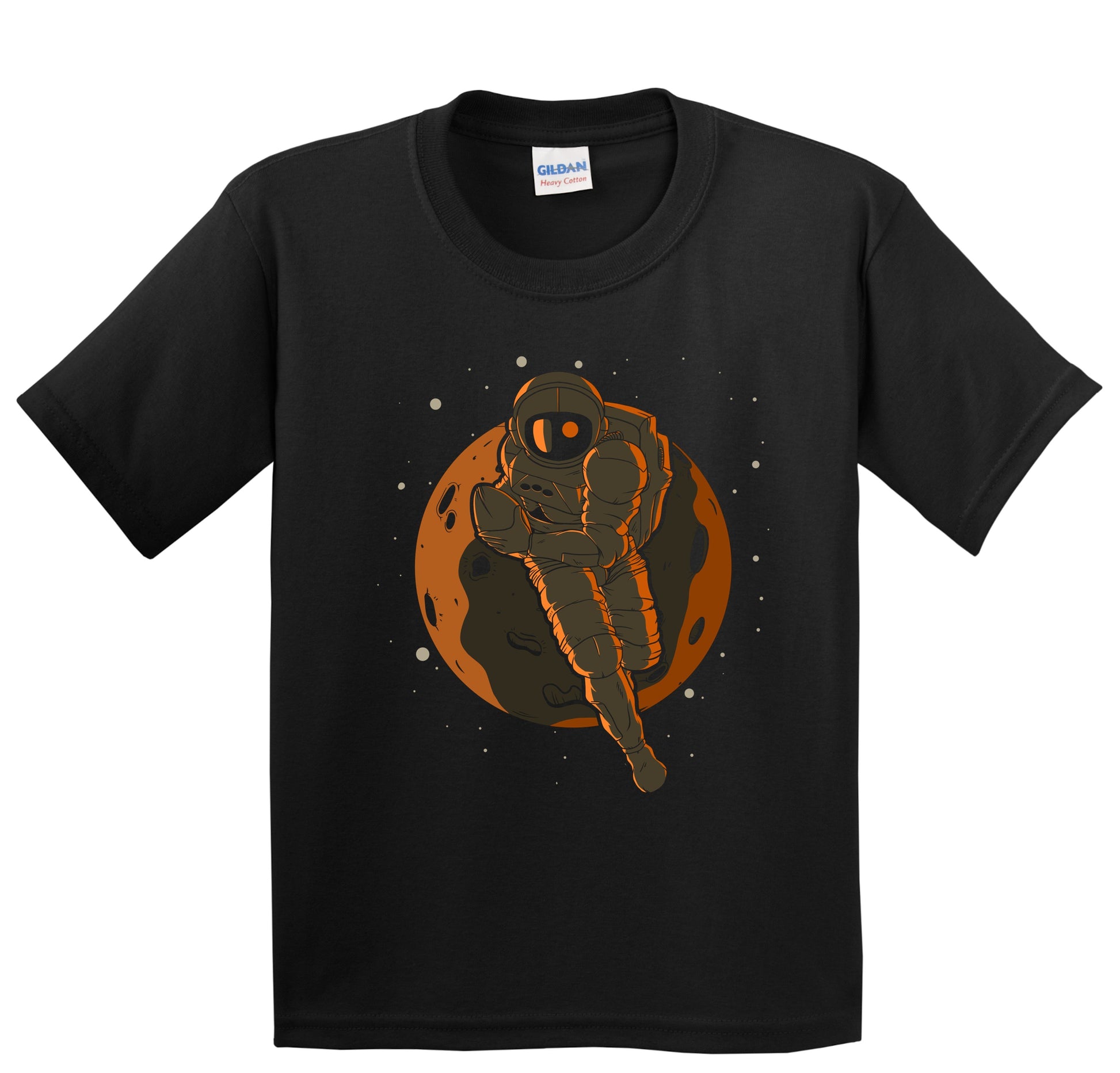 Rugby Astronaut Outer Space Spaceman Kids T-Shirt