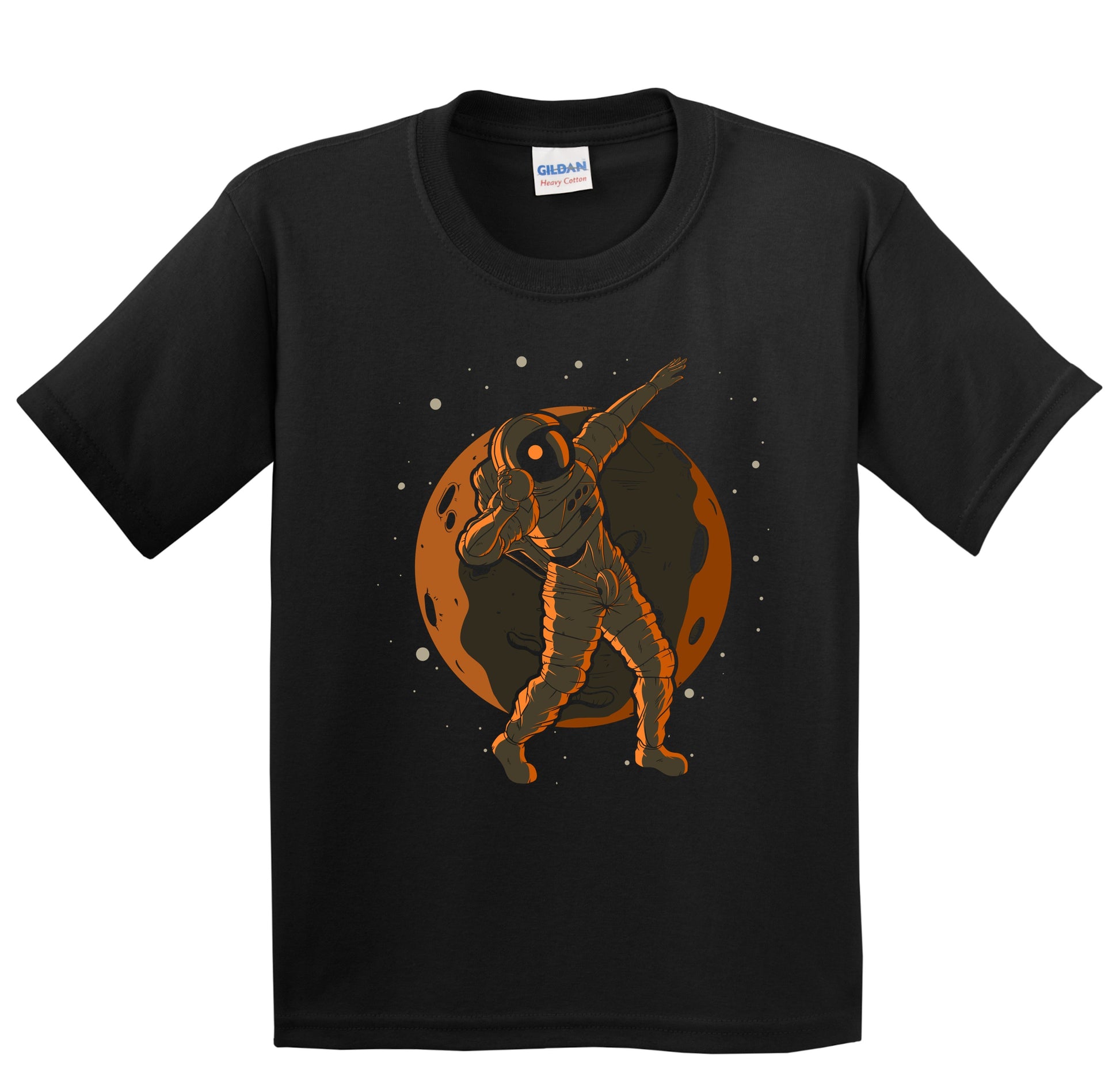 Shot Put Astronaut Outer Space Spaceman Kids T-Shirt