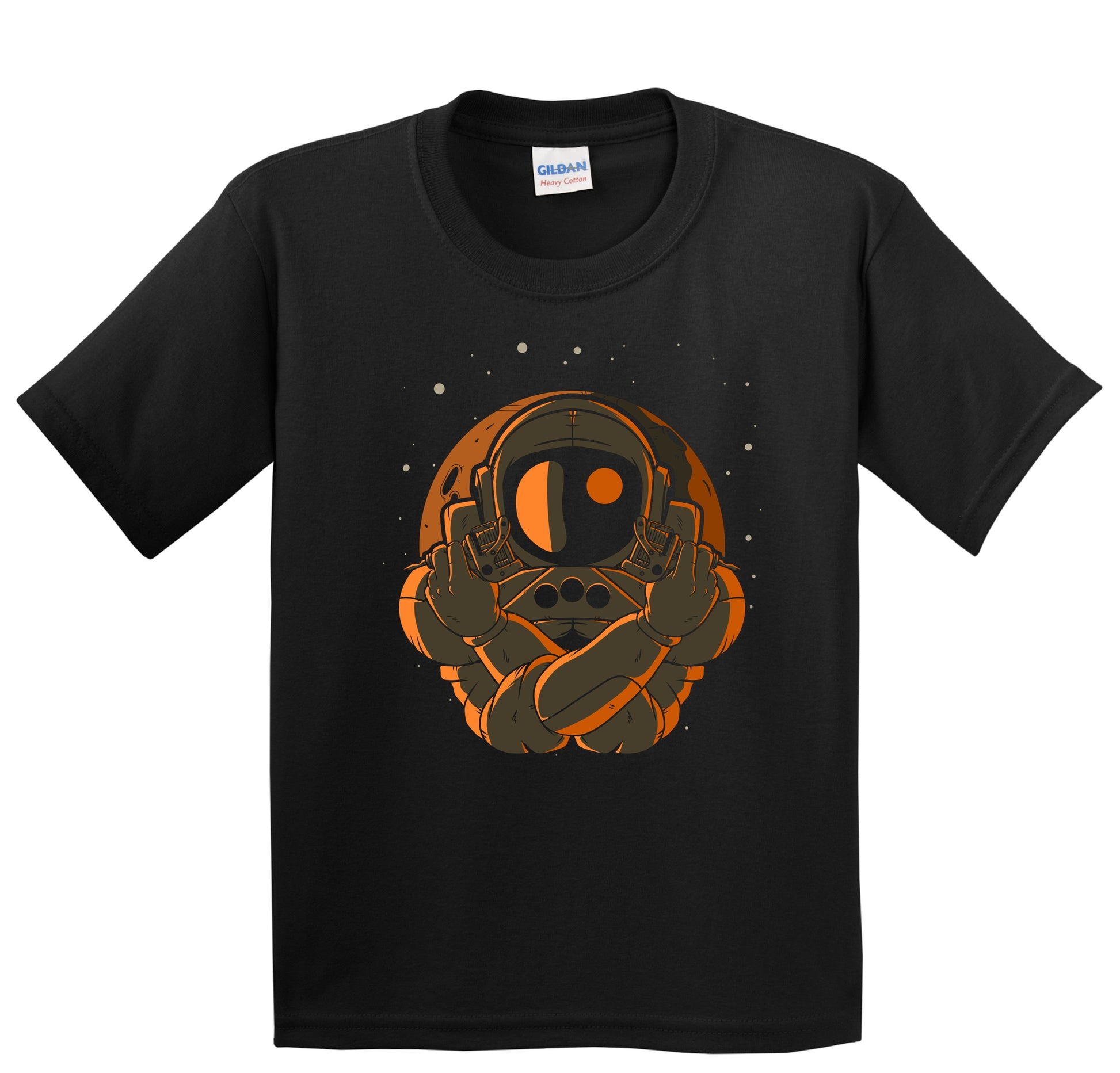 Tattoo Artist Astronaut Outer Space Spaceman Tattoo Youth T-Shirt - Kids Astronaut Shirt