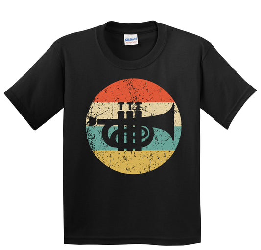 Cornet Trumpet Retro Music Musician Musical Instrument Youth T-Shirt