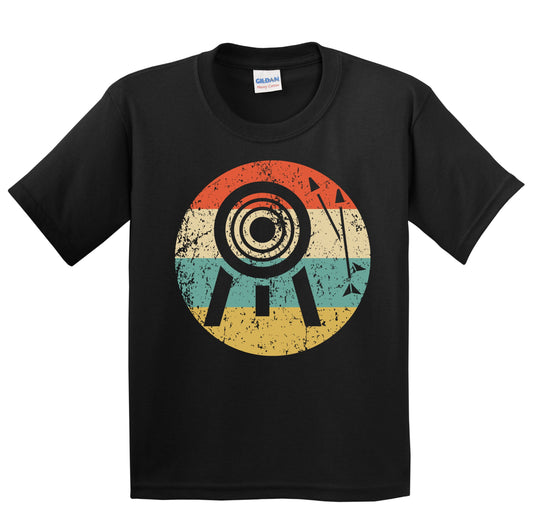 Archery Arrows Icon Retro Archery Youth T-Shirt