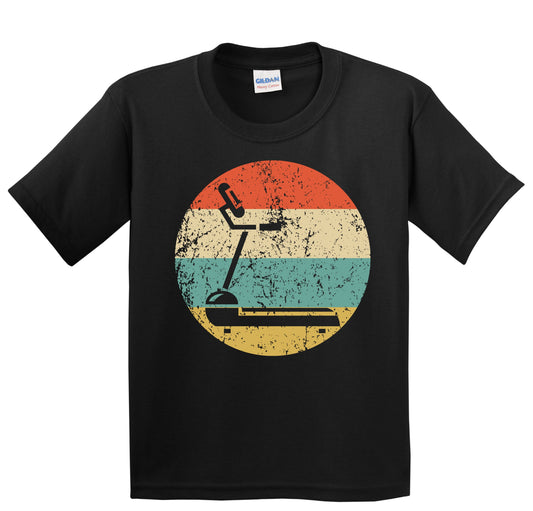 Treadmill Gym Equipment Icon Retro Fitness Youth T-Shirt