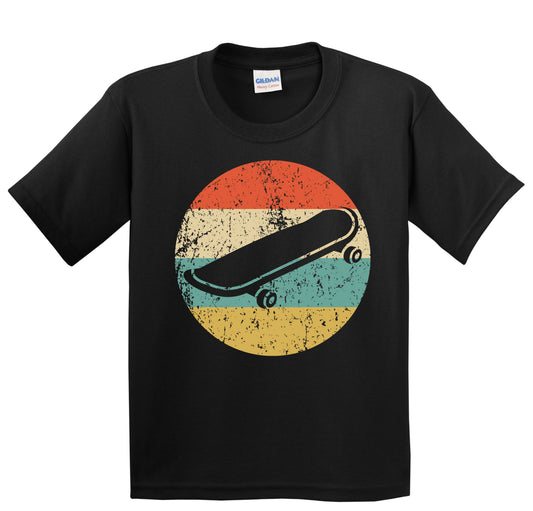Skateboard Icon Retro Skateboarding Youth T-Shirt