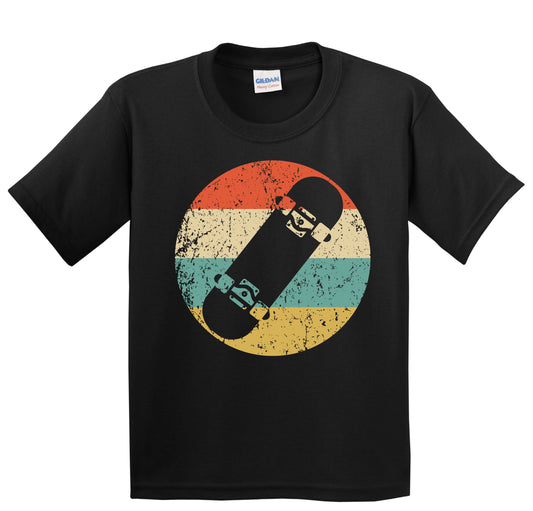 Skateboard Icon Retro Skateboarding Youth T-Shirt