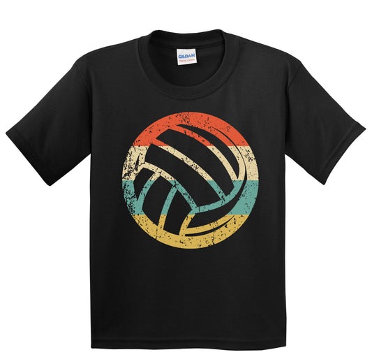 Volleyball Ball Icon Retro Volleyball Youth T-Shirt