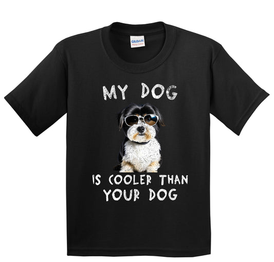 Havanese My Dog Is Cooler Than Your Dog Funny Dog Owner Youth T-Shirt