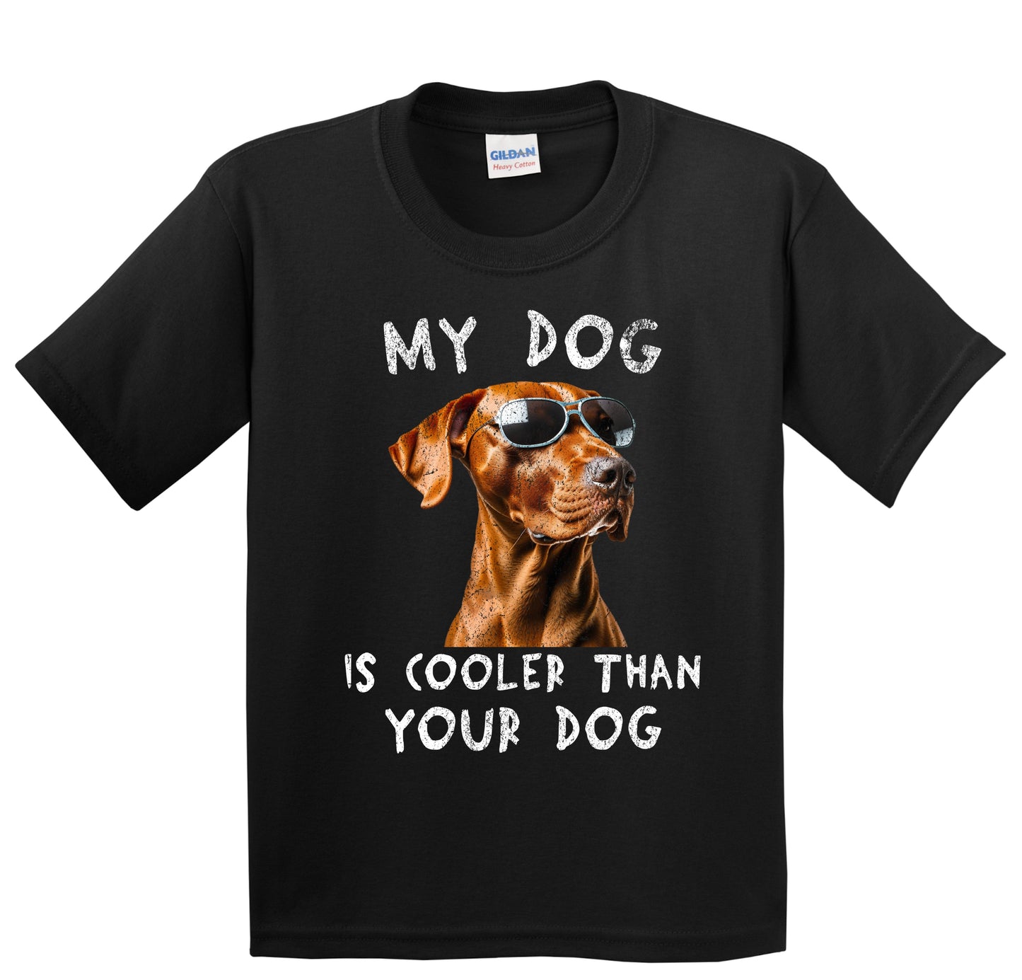 Vizsla My Dog Is Cooler Than Your Dog Funny Dog Owner Youth T-Shirt