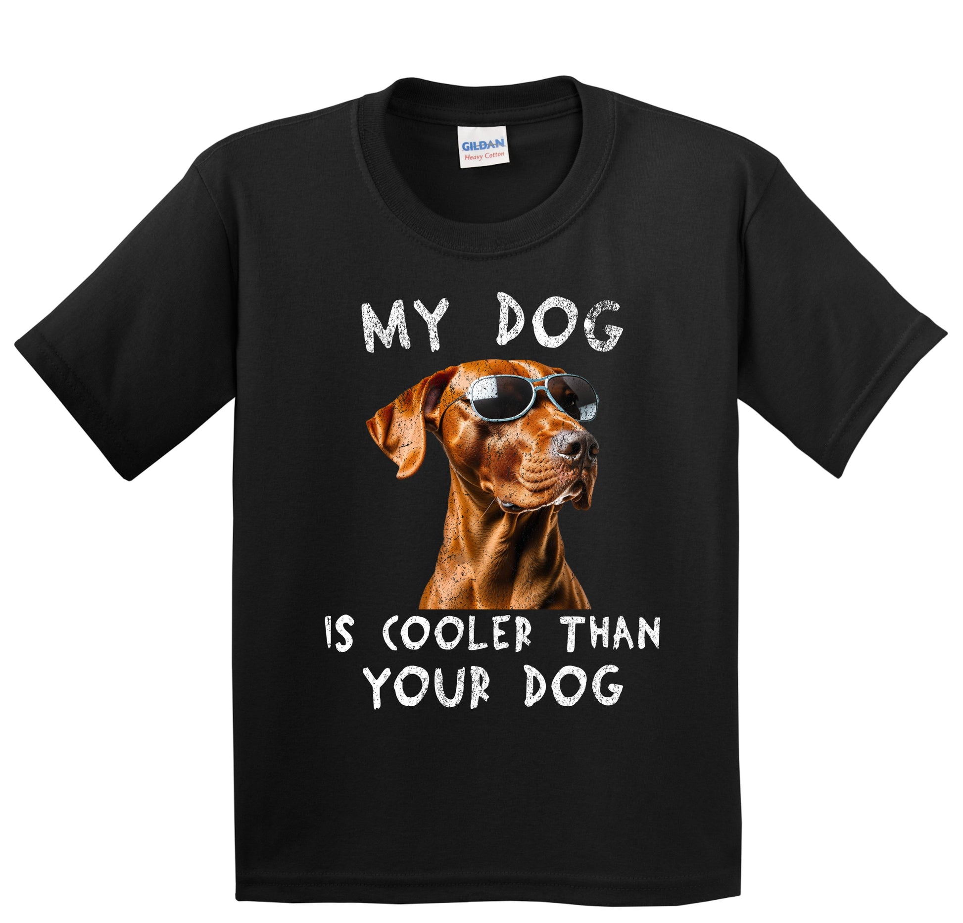 Vizsla My Dog Is Cooler Than Your Dog Funny Dog Owner Youth T-Shirt