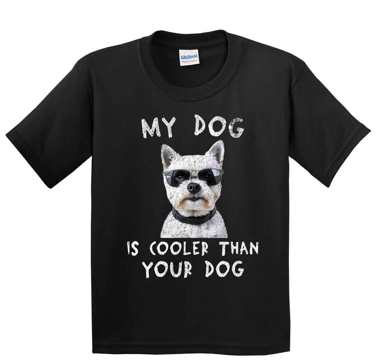 West Highland Terrier My Dog Is Cooler Than Your Dog Funny Dog Owner Youth T-Shirt