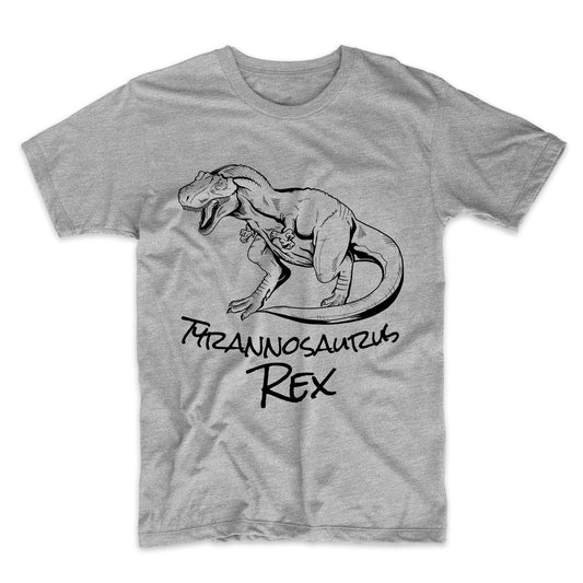 Tyrannosaurus Rex Sketch Cool Prehistoric T-Rex Dinosaur T-Shirt