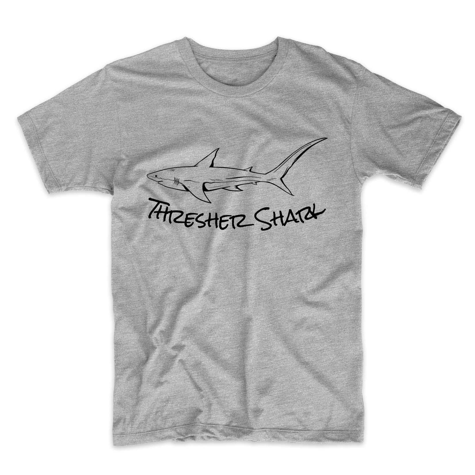 Thresher Shark Sketch Cool Shark T-Shirt