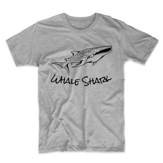 Whale Shark Sketch Cool Shark T-Shirt