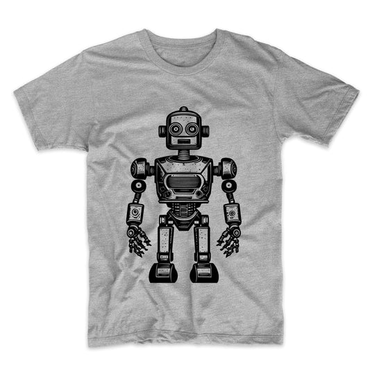 Retro Robot Robotics Engineering T-Shirt