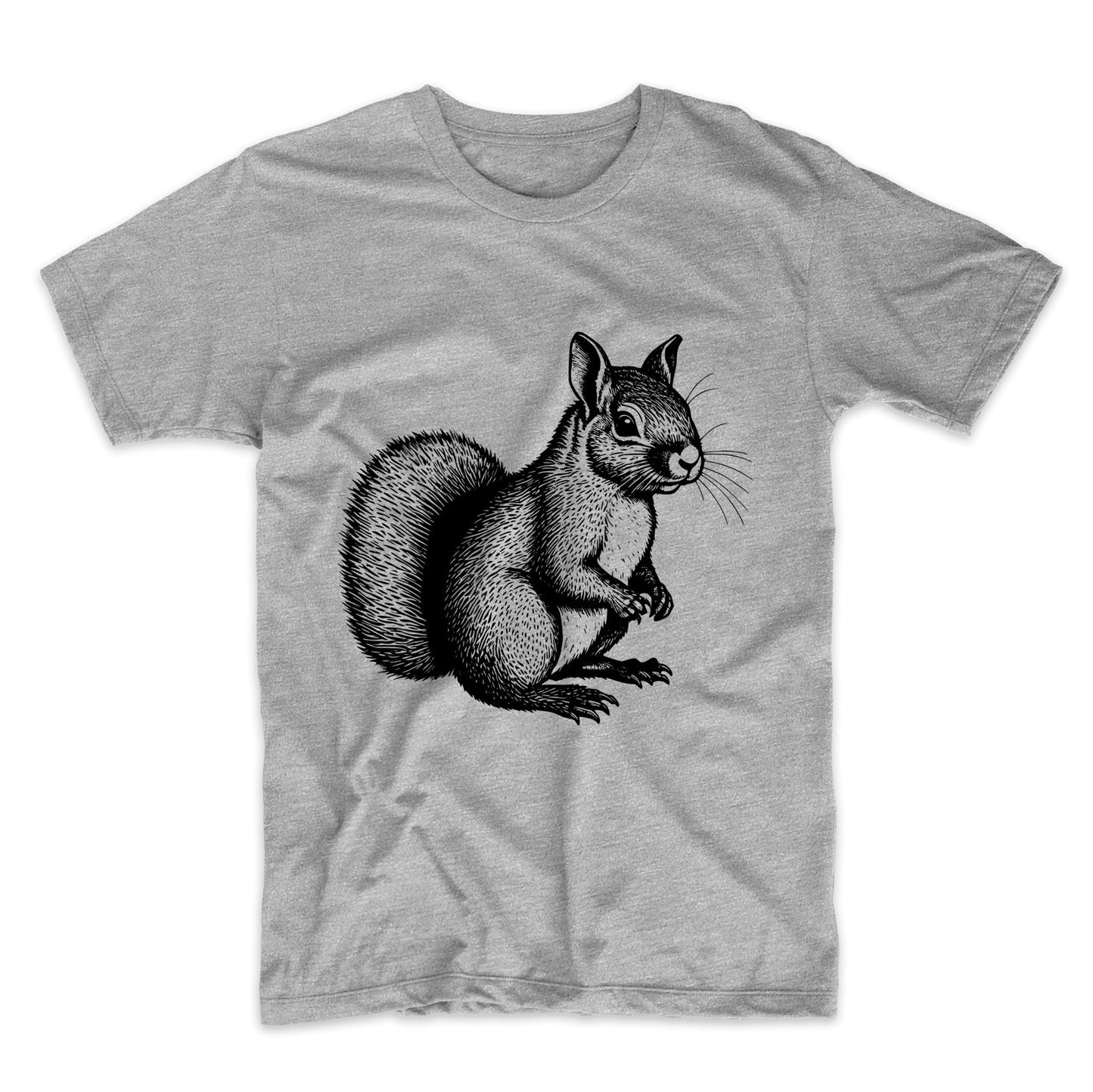 Squirrel Minimalist Nature T-Shirt