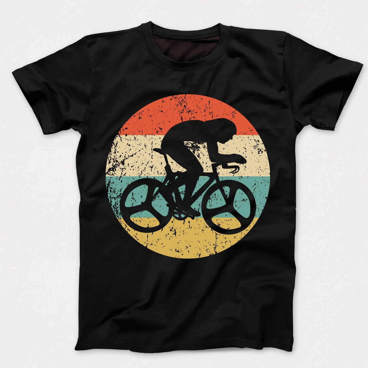 Cycling Shirt - Vintage Retro Cyclist Kids T-Shirt