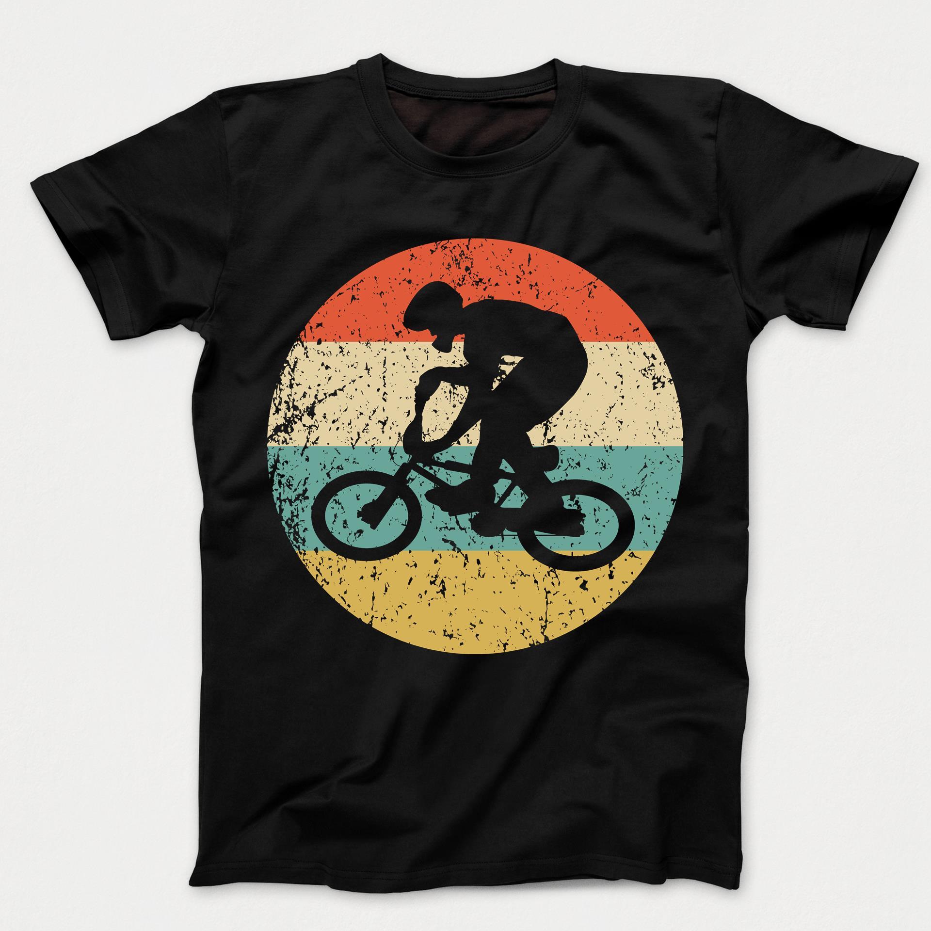 BMX Shirt - Vintage Retro BMX Bike Rider Kids T-Shirt