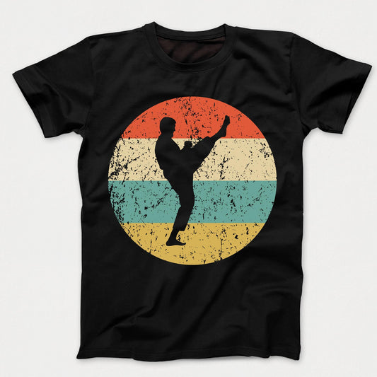 Karate Shirt - Vintage Retro Martial Arts Kids T-Shirt