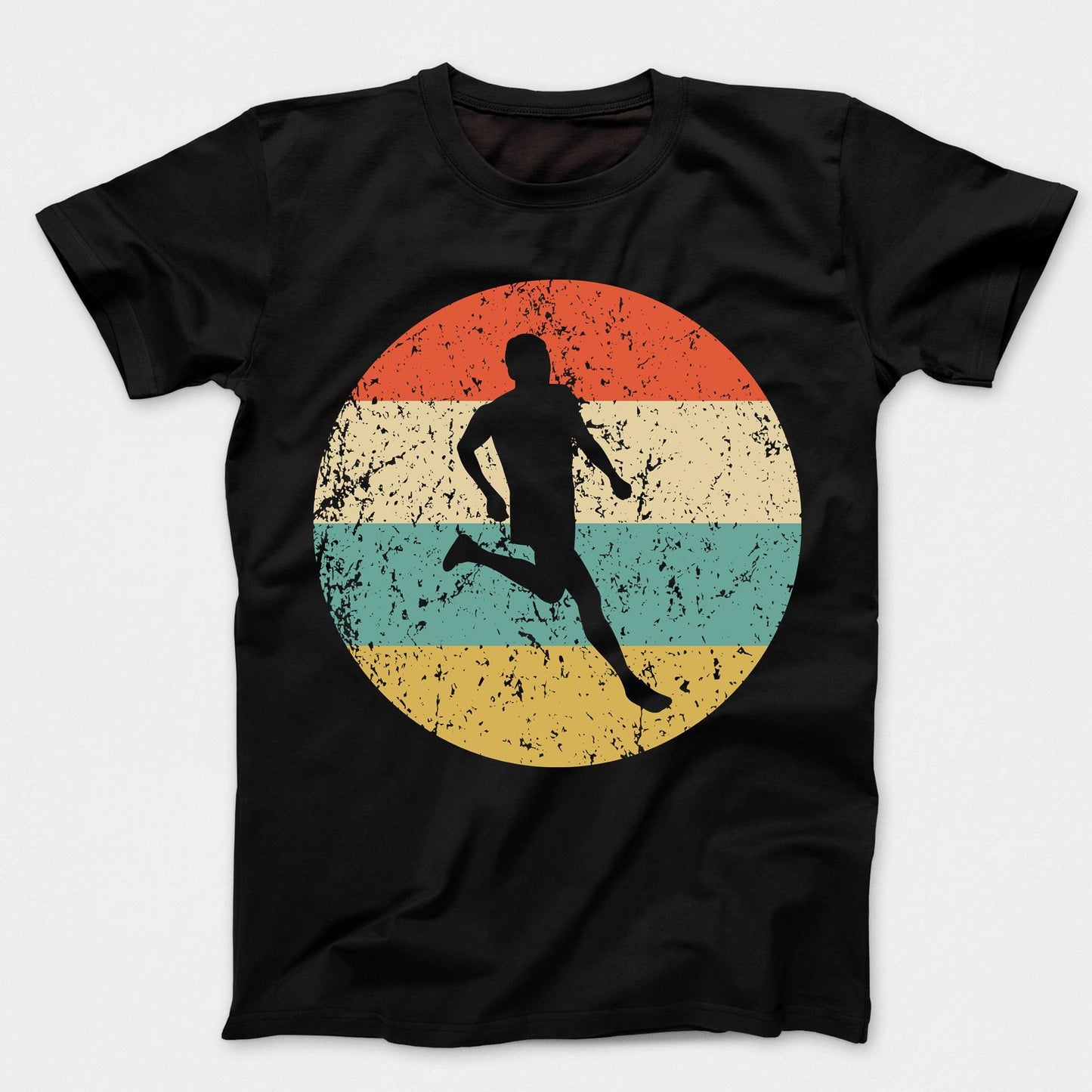 Running Shirt - Vintage Retro Runner Kids T-Shirt