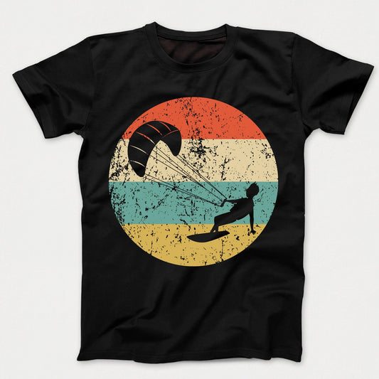 Kite Surfing Shirt - Vintage Retro Kite Surfer Kids T-Shirt