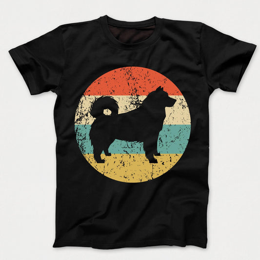 Alaskan Malamute Shirt - Retro Alaskan Malamute Dog Kids T-Shirt