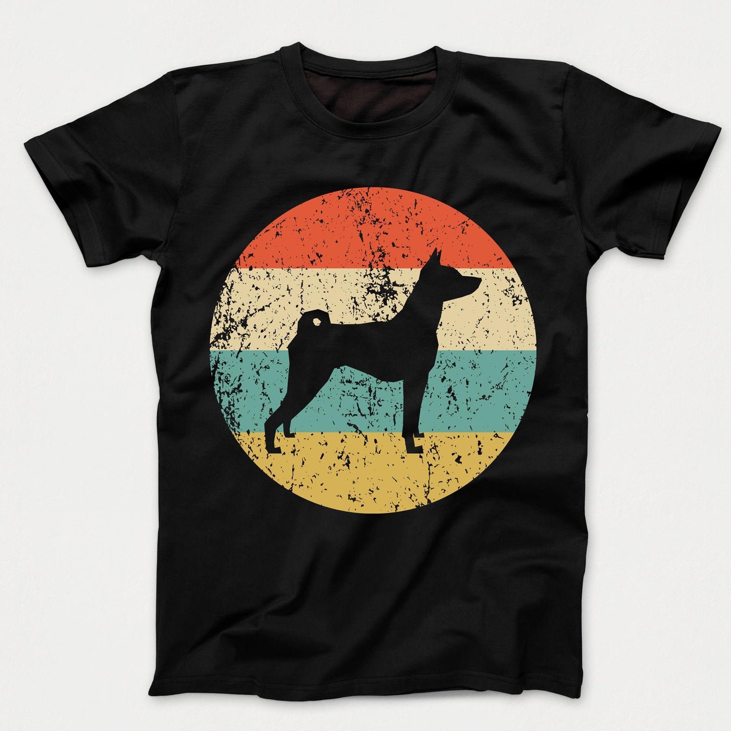 Basenji Shirt - Vintage Retro Basenji Dog Kids T-Shirt