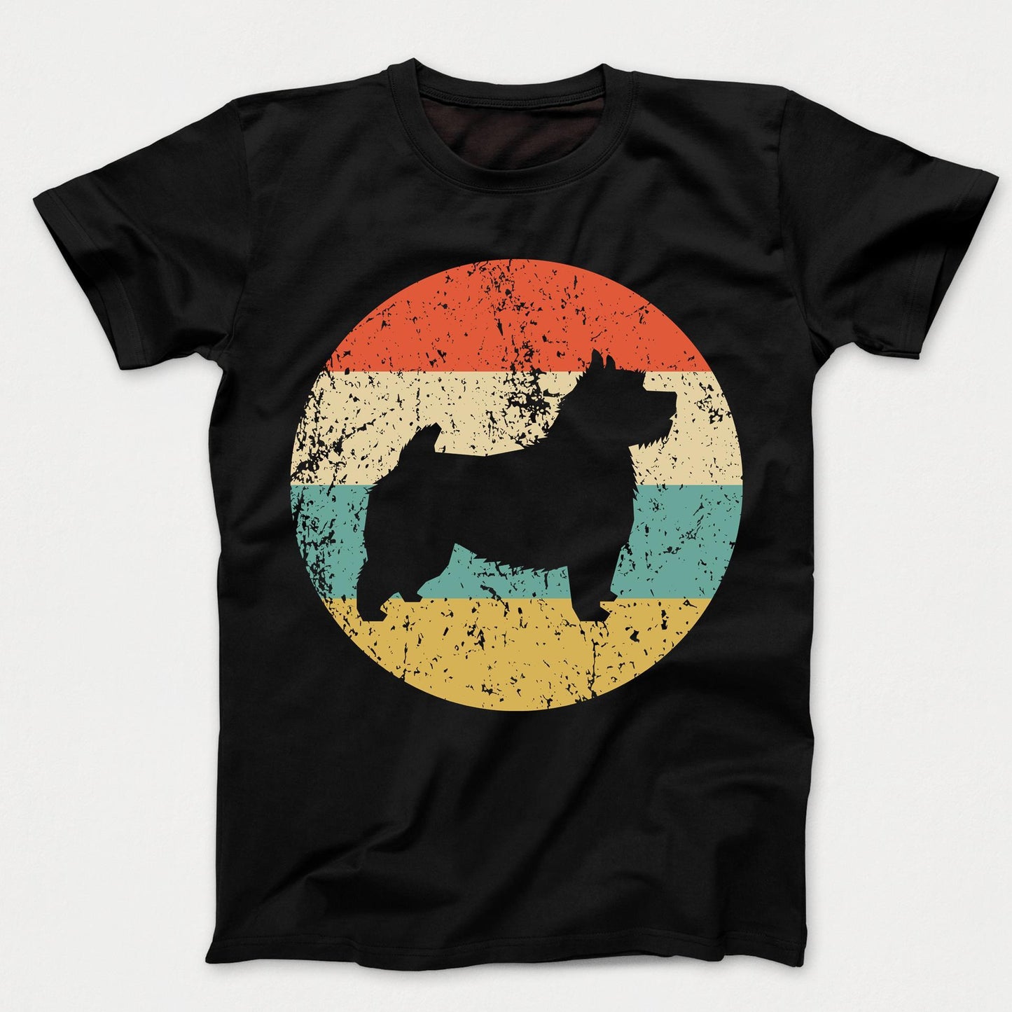 Norwich Terrier Shirt - Retro Norwich Terrier Dog Kids T-Shirt