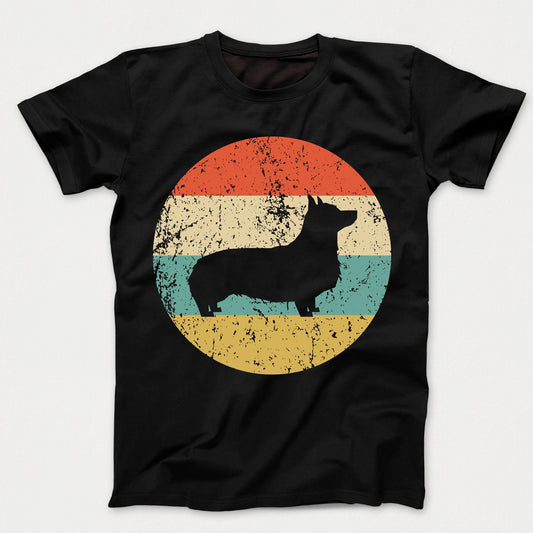 Pembroke Welsh Corgi Shirt - Vintage Retro Corgi Dog Kids T-Shirt