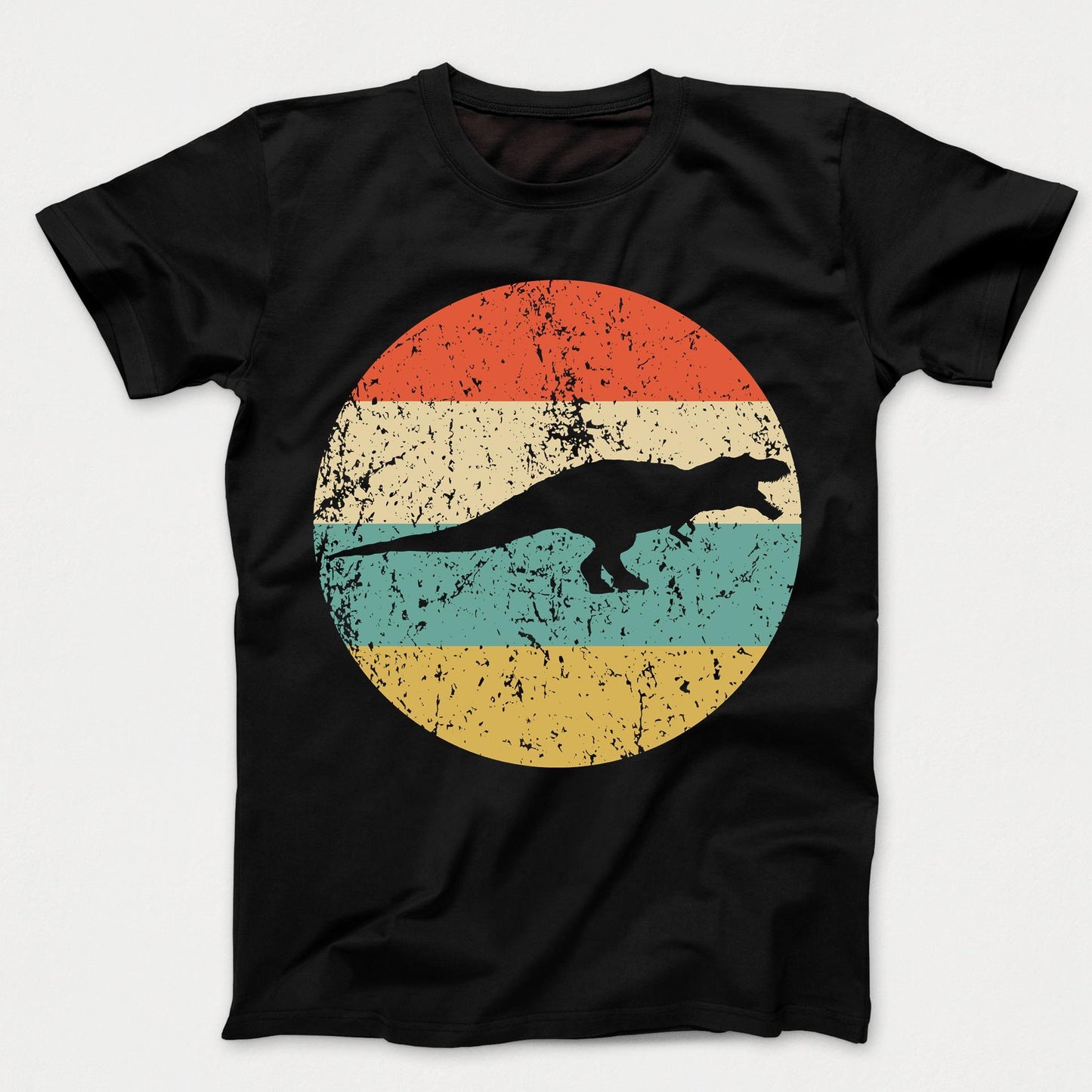 Tyrannosaurus Rex T Rex Retro Style Dinosaur Kids T-Shirt
