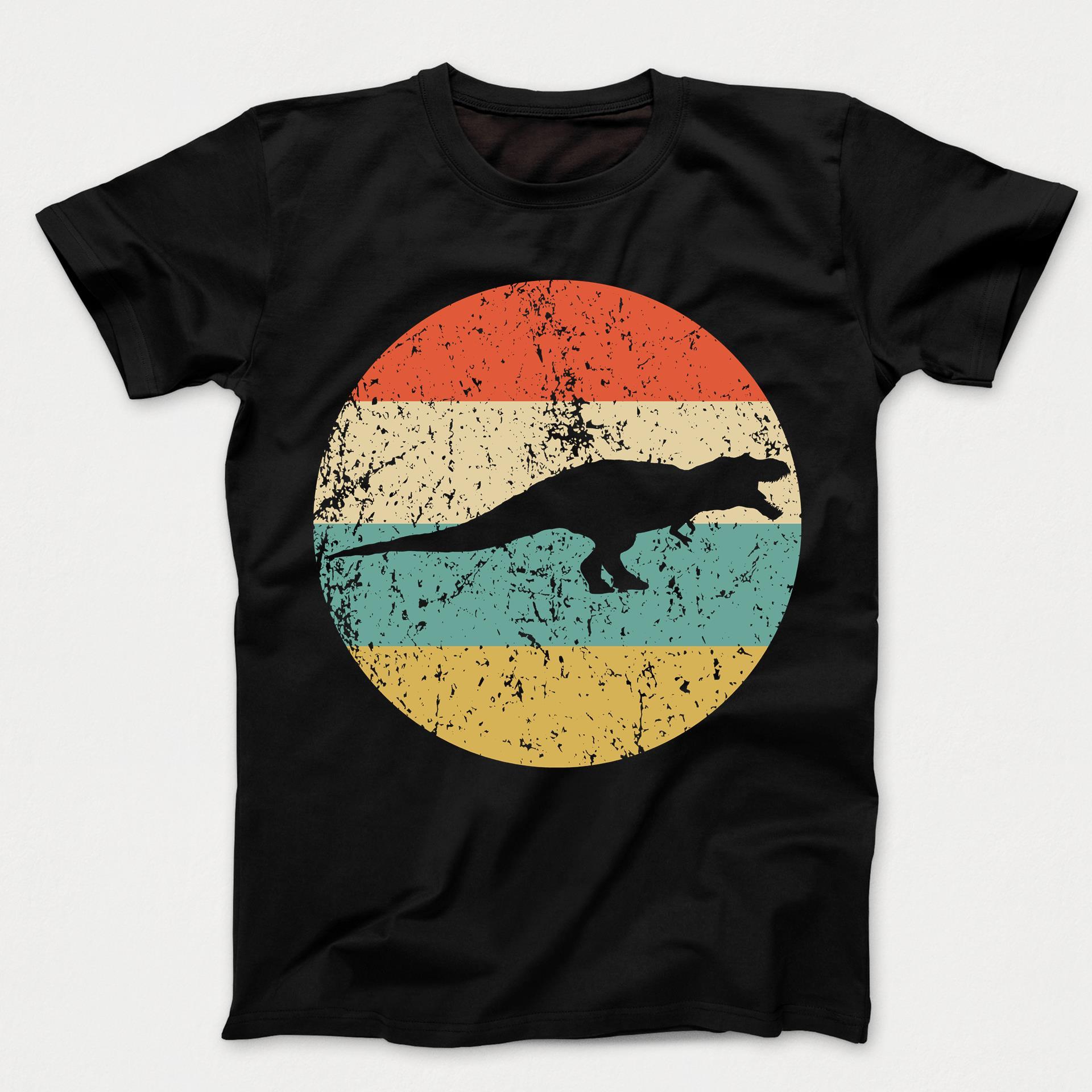 Tyrannosaurus Rex T Rex Retro Style Dinosaur Kids T-Shirt