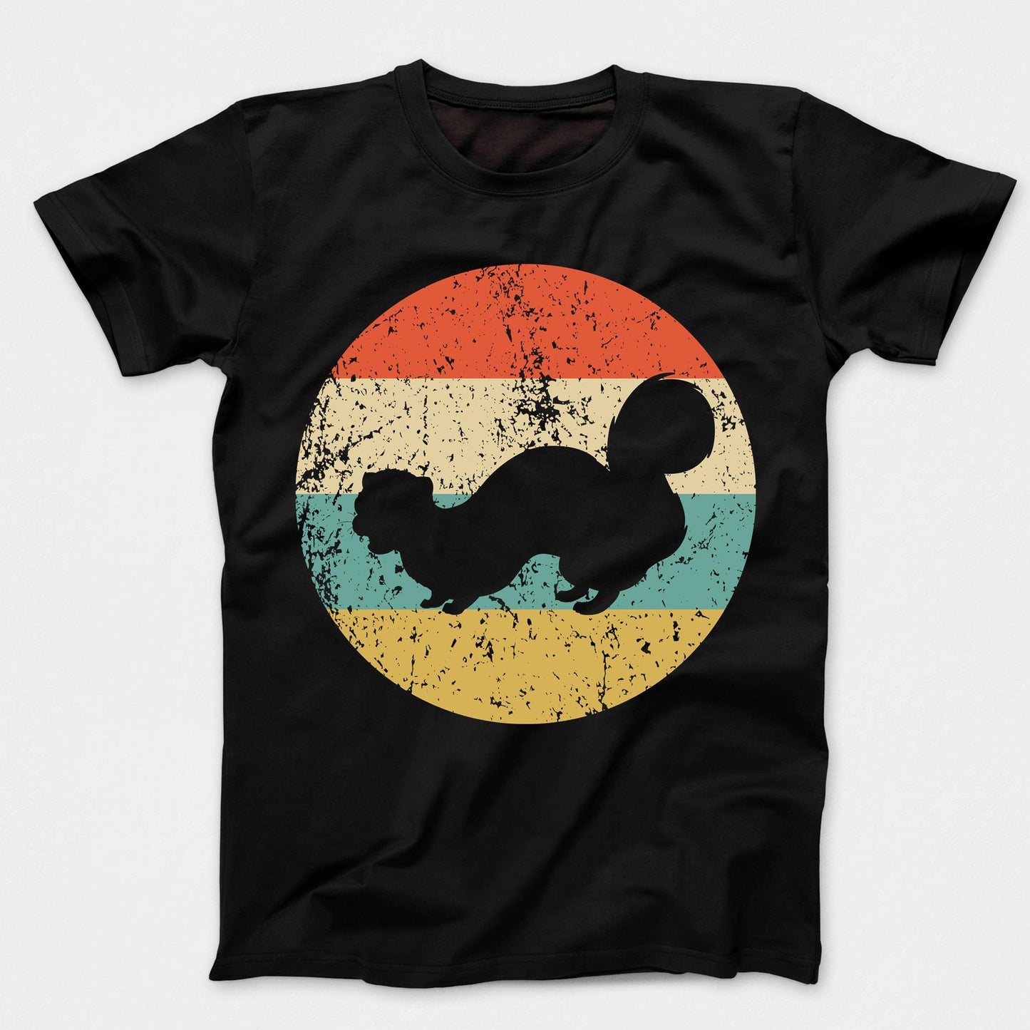 Ferret Retro Style Animal Kids T-Shirt